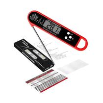 Termômetro Digital De Carne Para Cozinhar Churrasco, Sonda De Cozinha, Água, Leite, Óleo, Sensor De