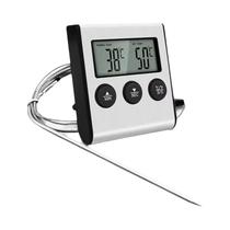 Termômetro Digital De Cozinha Para Carne, Temperatura De Alimentos, Forno, Churrasqueira, Timer,