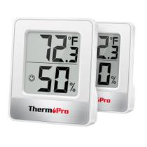 Termômetro digital de higrômetro interno ThermoPro TP49 2PCS Termômetro digital de higrômetro interno ThermoPro TP49 2PCS