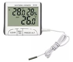 Termômetro Digital Geladeira Freezer/ Quente Frio Umidade Ar - Hrma Utilidades