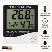 Termômetro Digital Higrômetro Com Registro e Monitoramento Preciso Termômetro Digital Higrômetro Com Registro e Monitoramento Preciso