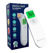 Termômetro Digital Infravermelho Alta Precisão 3 em 1 Para Pessoas, Objetos e Líquidos Dellamed Termômetro Digital Infravermelho Alta Precisão 3 em 1 Para Pessoas, Objetos e Líquidos Dellamed