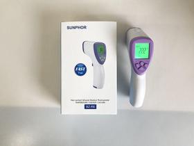 Termometro Digital Infravermelho de Testa Para Bebe E Adulto
