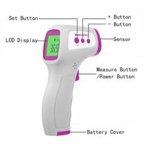 Termometro Digital Infravermelho Infantil Adulto Bebê a
