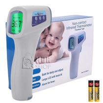 Termômetro Digital Infravermelho Medidor Corporal e Objetos Display de Led - Babyly Termômetro Digital Infravermelho Medidor Corporal e Objetos Display de Led - Babyly