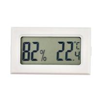 Termômetro Digital Mini De Temperatura E Umidade Para Uso Interno Com Tela LCD, Termômetro De Mesa