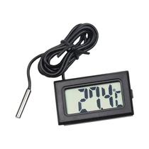 Termômetro Digital Mini LCD Higrômetro Sensor De Temperatura E Umidade Medidor Interno E Externo