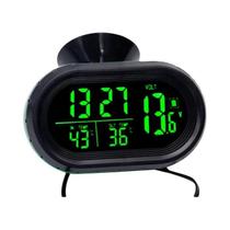 Termômetro Digital Para Carro 12V 4 Em 1 Data E Hora De Temperatura Dupla LED Monitor Retroiluminado