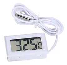 Termômetro Digital Para Freezer Chocadeira Ambiente Com Sensor Externo E Tela LCD