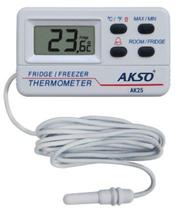 Termômetro Digital Para Freezer Com Alarme Geladeira Balcão Frigorífico - AKSO