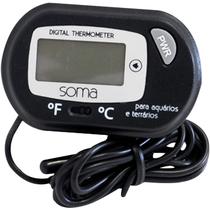 Termometro Digital Soma C/ Sensor De Temperatura (td-100) Termometro Digital Soma C/ Sensor De Temperatura (td-100)