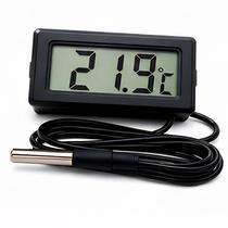 Termômetro Digital Sonda Sensor Temperatura LCD Alta Precisão Aquário Geladeira Estufa Freezer Evita Perda Alimentos Termômetro Digital Sonda Sensor Temperatura LCD Alta Precisão Aquário Geladeira Estufa Freezer Evita Perda Alimentos