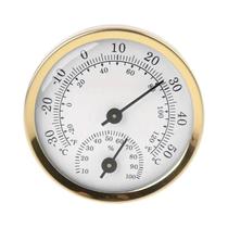 Termômetro E Higrômetro Mecânico 2 Em 1 Montado Na Parede, Medidor Analógico De Temperatura E