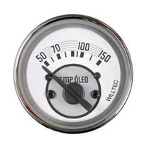 Termômetro Elétrico Do Óleo 50-150c 12v Branco Fusca