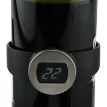 Termômetro encaixe vinho ABS e aço inox preto -Fracalanza Termômetro encaixe vinho ABS e aço inox preto -Fracalanza