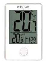 Termômetro EzRead 840-1501 Relógio digital 20 cm