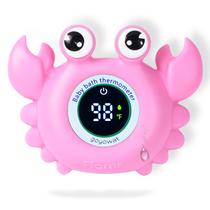 Termômetro Goyowat Crab Baby Bath Floating Pink Termômetro Goyowat Crab Baby Bath Floating Pink