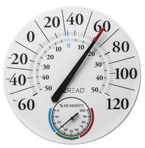 Termômetro Headwind EZREAD 32cm Hanging Dial Higrômetro Termômetro Headwind EZREAD 32cm Hanging Dial Higrômetro