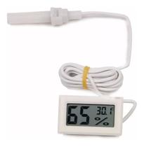 Termômetro Higrômetro Digital Com Sensor Externo Umidade Temperatura - CONTECK