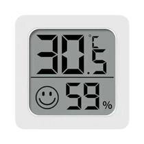 Termômetro Higrômetro Digital Mini Para Uso Interno E Externo Com Display LCD Para Monitoramento De Termômetro Higrômetro Digital Mini Para Uso Interno E Externo Com Display LCD Para Monitoramento De