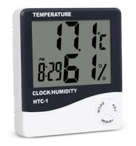 Termômetro Higrômetro Medidor De Umidade Ar Digital Em Led