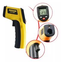 Termômetro Industrial Culinária Ambiente Infravermelho Com Mira Laser -50 A 400c