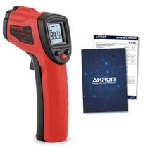 Termômetro Infravermelho com MAX/MIN e Offset com Certificado de Calibração - KR381