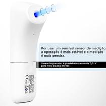 Termômetro Infravermelho digital Aique 3 em 1 com Sensor Térmico com tela de LCD alta precisão Mede a temperatura do ouvido,corpo e liquidos. Termômetro Infravermelho digital Aique 3 em 1 com Sensor Térmico com tela de LCD alta precisão Mede a temperatura do ouvido,corpo e liquidos.