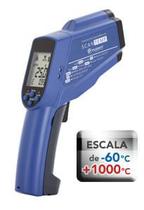 Termometro infravermelho laser duplo entrada para termopar -60+1000c incoterm