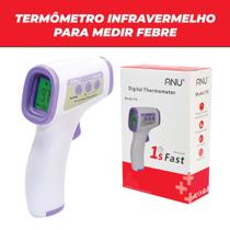 Termometro Laser Digital Infravermelho Febre De Testa