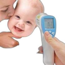 Termometro Laser Digital Infravermelho Febre De Testa Bebê