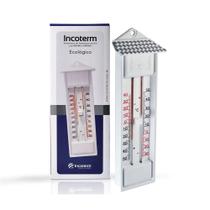 Termômetro máxima e mínima -38+50:1C liquido ecológico 240 X 68MM Incoterm