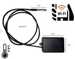 Termômetro monitoramento remoto via Internet