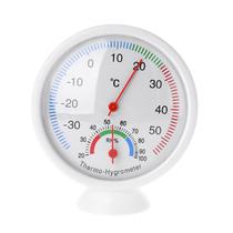 Termômetro multifuncional em forma de relógio Temperatura do medidor de umidade hygrometer interior ao ar livre