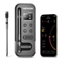 Termômetro Newise Bluetooth Sem Fio Alcance de 244m LCD Termômetro Newise Bluetooth Sem Fio Alcance de 244m LCD