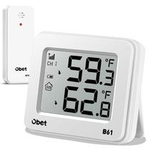 Termômetro OBET B61 sem fio para uso interno e externo, alcance de 150 m Termômetro OBET B61 sem fio para uso interno e externo, alcance de 150 m