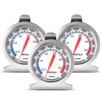 Termómetro para Horno PECULA 50-300C/100-600F de Acero Inoxidable