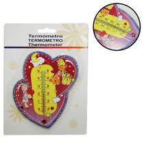 Termometro Parede Plastico Ambiente Magnetico 13,5X11,5Cm