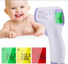 Termômetro Portátil Medição à Distância Bebê Temperatura Corporal Testa Adulto