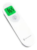 Termômetro Sem Contato Testa Corporal Com Anvisa 3 em 1 Para Pessoas Objetos E Líquidos Com Memória 50 Medições
