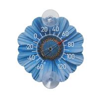 Termômetro Taylor Daisy Dial 10 cm Interno e Externo Azul Termômetro Taylor Daisy Dial 10 cm Interno e Externo Azul