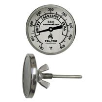 Termômetro Tel-Tru BQ225 para Churrasco com Mostrador de 2" e Haste de 6,5 cm