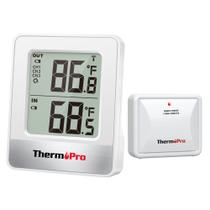 Termômetro ThermoPro Wireless, interno e externo, alcance de 152 m Termômetro ThermoPro Wireless, interno e externo, alcance de 152 m