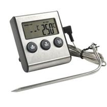 Termômetro Timer Digital P/ Forno / Defumador Churrasqueira Probe - TP700