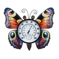 Termômetro VEWOGIFT Borboleta de Metal 60C para Uso Interno e Externo