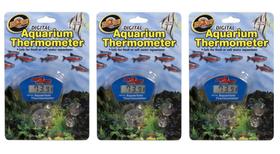 Termômetros Digitais para Aquário Zoo Med Kit com 3 Unidades Termômetros Digitais para Aquário Zoo Med Kit com 3 Unidades