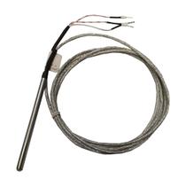Termopar pt100 3 fios haste 6x100mm cabo 2mt wje