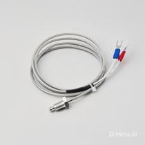 Termopar tipo j rosca m6 cabo 2 metros 0-600 graus Termopar tipo j rosca m6 cabo 2 metros 0-600 graus