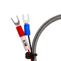 Termopar Tipo J Rosca M8 Cabo 2 Metros 0-600 Graus