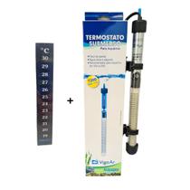 Termostato C/ Aquecedor 200W Vigoar Aquário + Termômetro